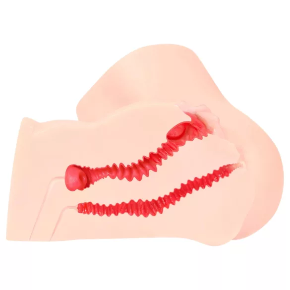 Kokos Adel Onahole - masturbador em formato de torso realista (cor natural)