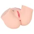Kokos Onahole - torso masturbador realista (cor natural)