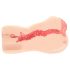 Kokos Onahole 004 - masturbador vagina dupla camada - cor natural