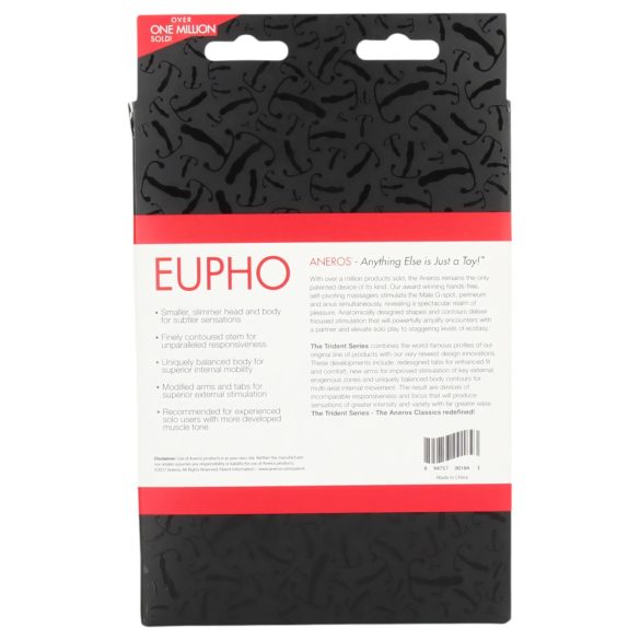 Aneros Eupho Trident - massageador de próstata - branco