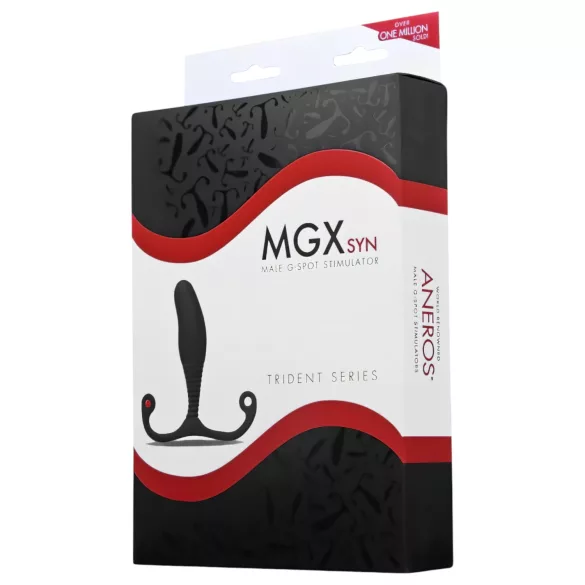 Aneros MGX Syn Trident - massageador de próstata (preto)
