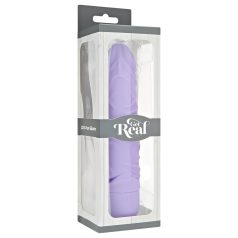 Classic Get Real - vibrador realístico silicone roxo