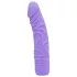 Classic Get Real - vibrador realístico silicone roxo