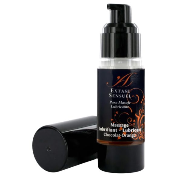 Extase Sensuel - óleo de massagem beijável aquecedor - laranja chocolate 30ml