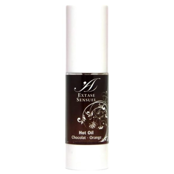 Extase Sensuel - óleo de massagem beijável aquecedor - laranja chocolate 30ml