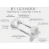 Jes-Extender - extensor peniano - ajuste leve - até 17cm