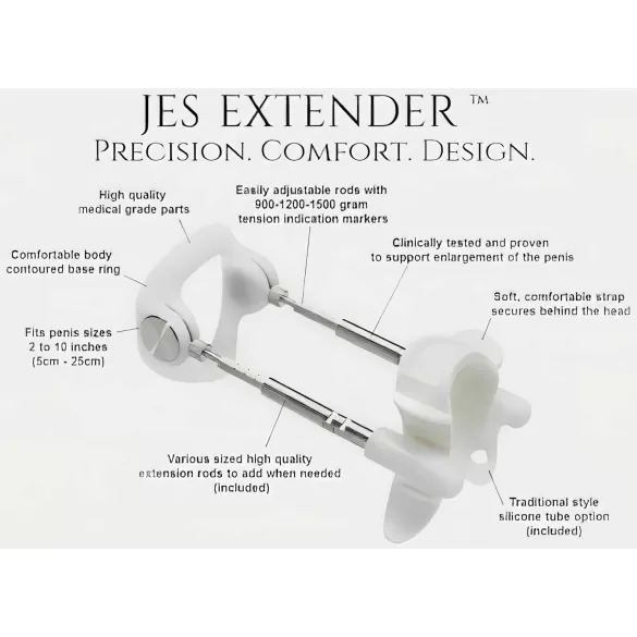 Jes-Extender - aparelho extensor peniano - até 24cm