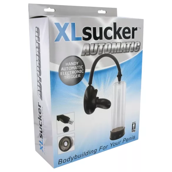 XLSUCKER - bomba peniana automática - transparente
