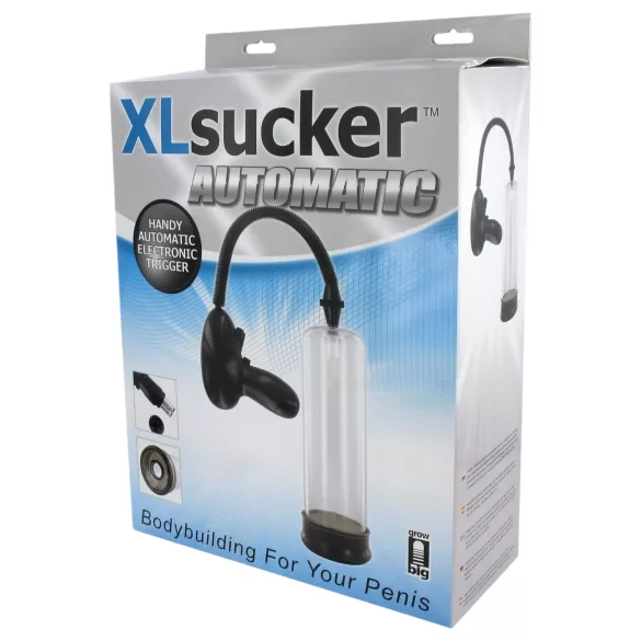 XLSUCKER - bomba peniana automática - transparente