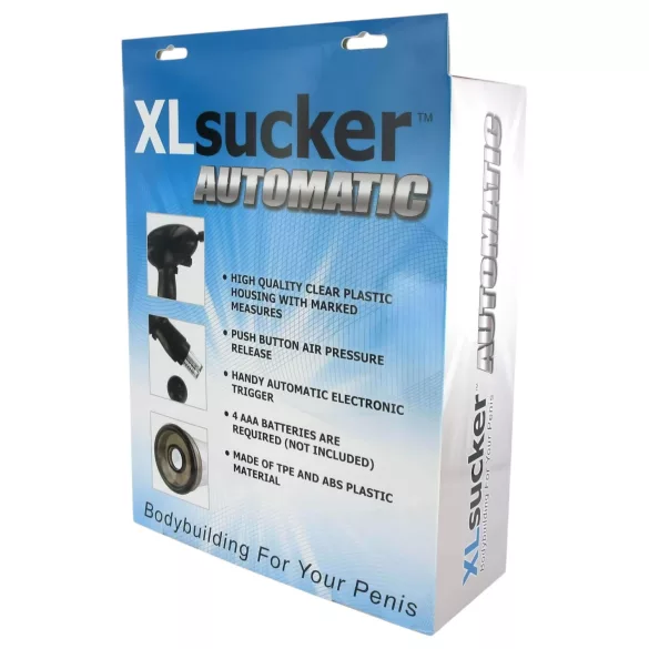 XLSUCKER - bomba peniana automática - transparente