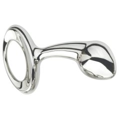 Njoy - plug anal pequeno - metal prateado