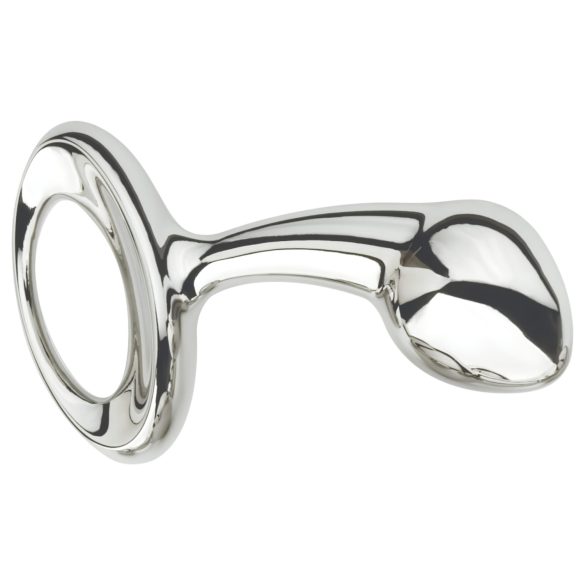 Njoy - plug anal pequeno - metal prateado