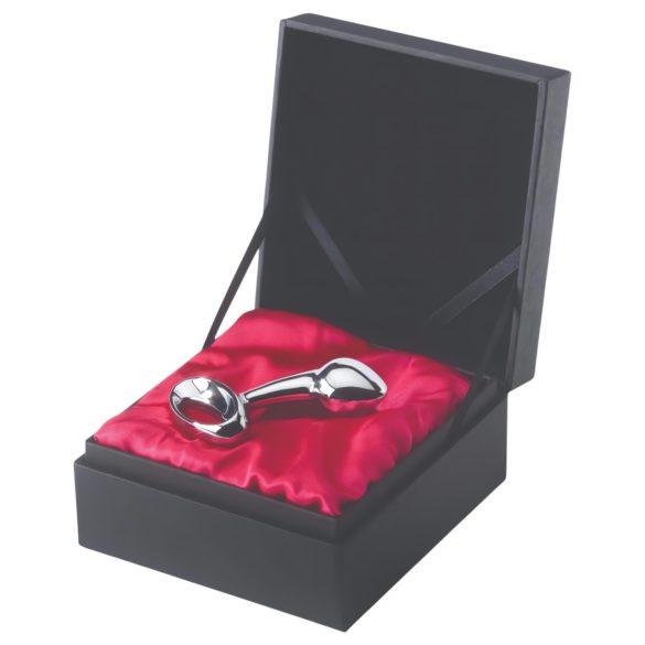 Njoy - plug anal pequeno - metal prateado