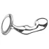 Njoy Pfun Plug - plug prostático masculino em metal - prateado