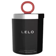 LELO - vela de massagem - romã e pimenta preta - 150g