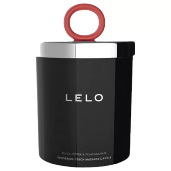 LELO - vela de massagem - romã e pimenta preta - 150g