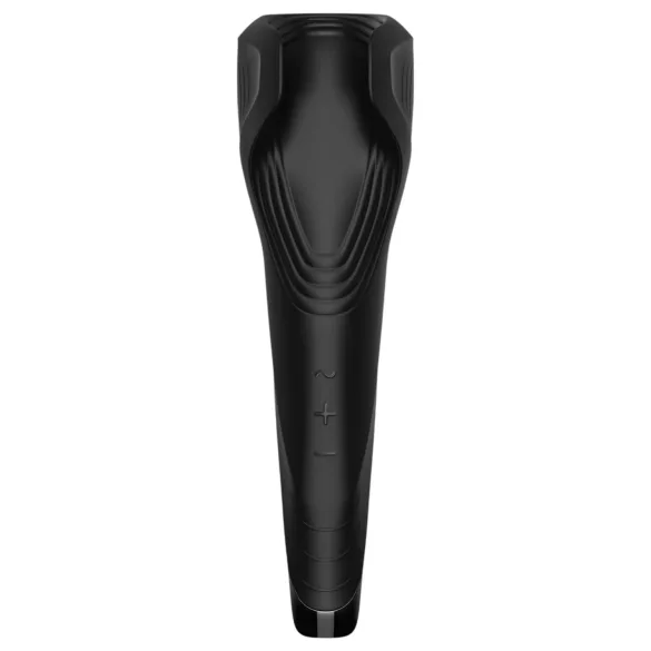 Satisfyer Men Wand - vibrador peniano recarregável à prova d'água - preto