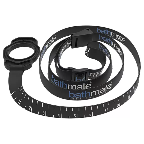Bathmate Shower Strap - cinta medidora de suporte para bomba (preta)
