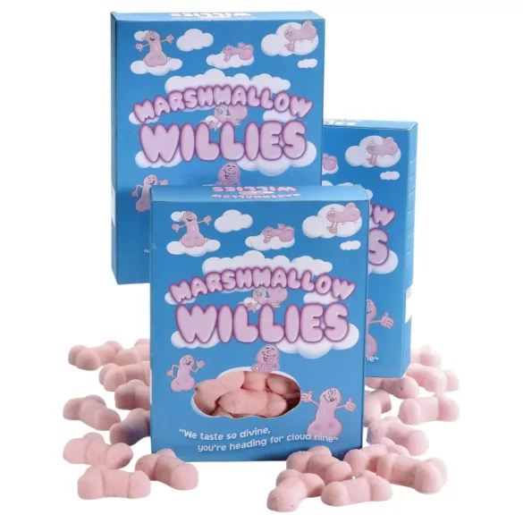 Spencer & Fleetwood - Marshmallow - pênis de marshmallow (rosa, 140 g)