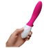 LELO - vibrador curvado para ponto G - silicone rosa