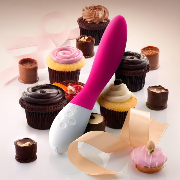 LELO - vibrador curvado para ponto G - silicone rosa