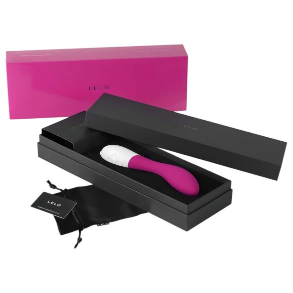 LELO - vibrador curvado para ponto G - silicone rosa