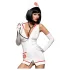 Obsessive - fantasia enfermeira feminina - branco - tamanho S/M
