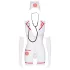 Obsessive - fantasia enfermeira feminina - branco - tamanho S/M