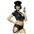 Obsessive - fantasia policial feminina - conjunto - tamanho S/M