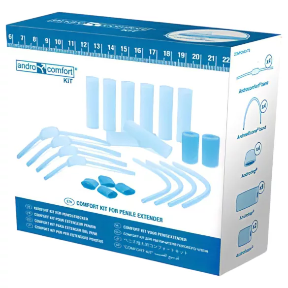 AndroComfort - kit compacto de acessórios para extensor peniano