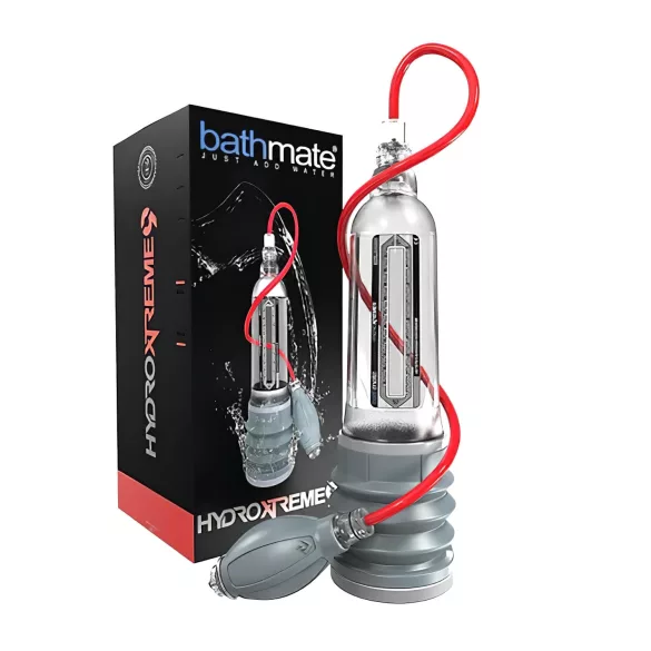 BathMate - bomba peniana hidráulica - kit completo - transparente