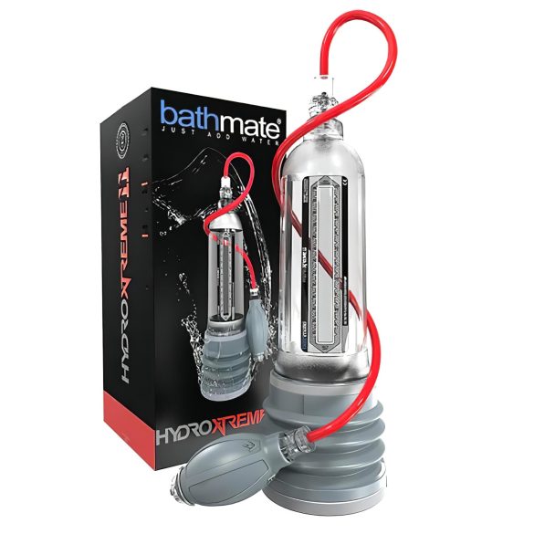 BathMate Xtreme Hydromax 11 - bomba peniana - conjunto - transparente