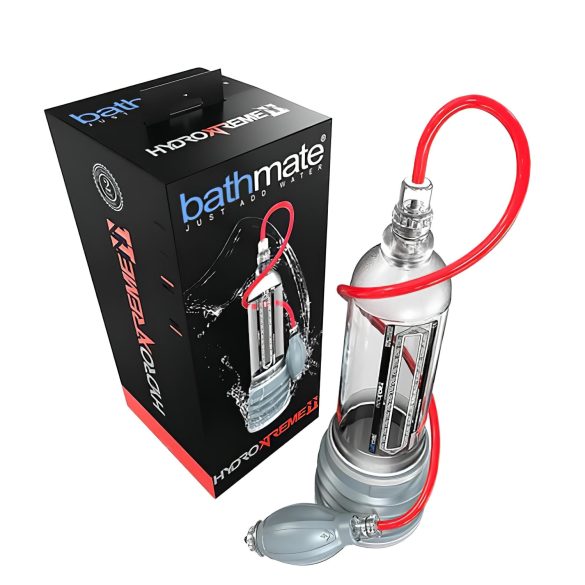 BathMate Xtreme Hydromax 11 - bomba peniana - conjunto - transparente