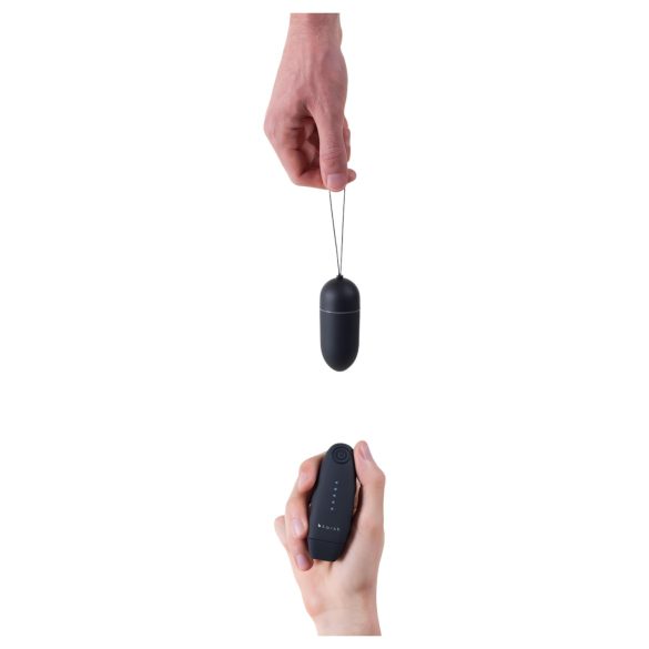 B SWISH - ovo vibrador com controle remoto - silicone preto