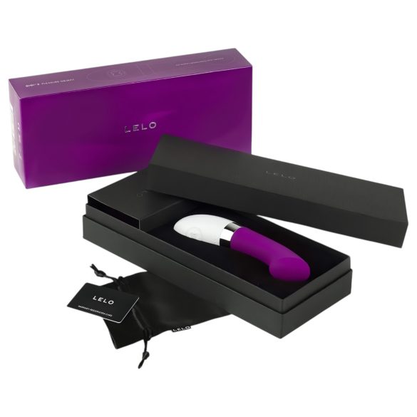 LELO Gigi 2 - vibrador de silicone para ponto G (roxo)