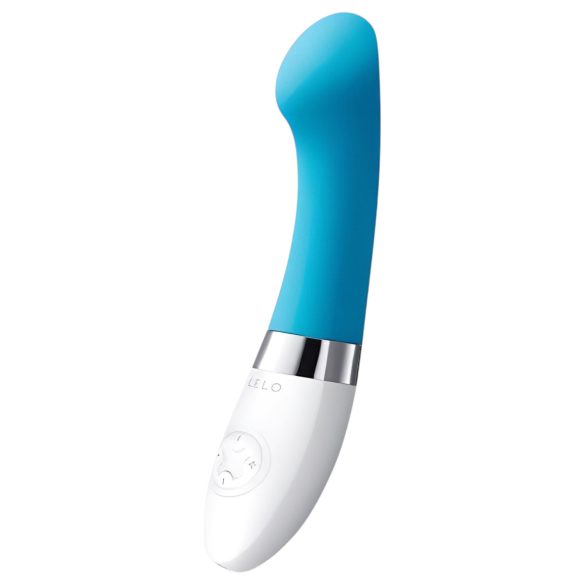 LELO Gigi 2 - vibrador de silicone para ponto G (azul)