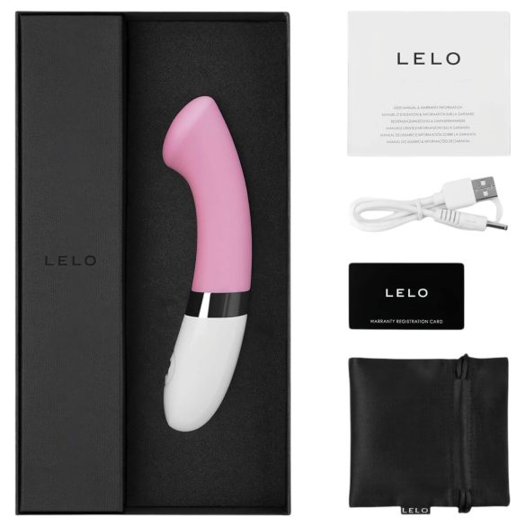 LELO Gigi 2 - vibrador ponto G silicone rosa