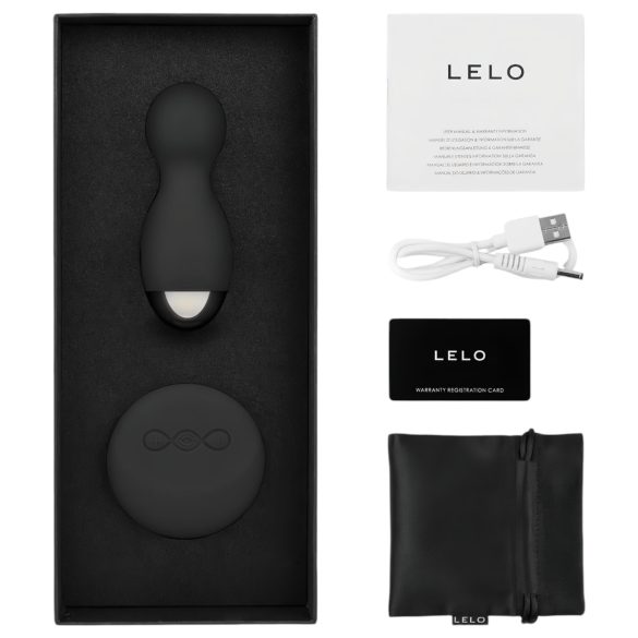 LELO Hula - ovo vibratório giratório (preto)