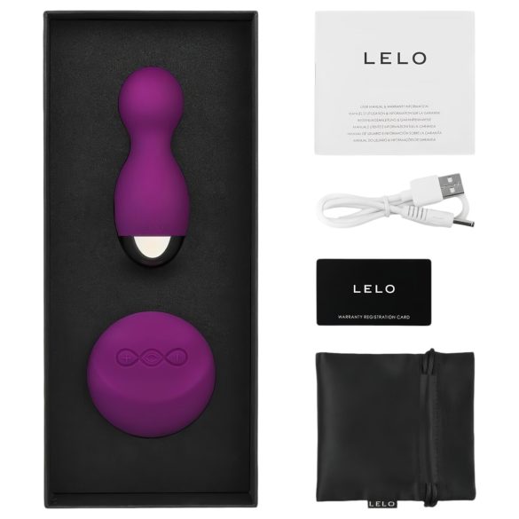 LELO Hula - ovo vibrador rotativo - roxo