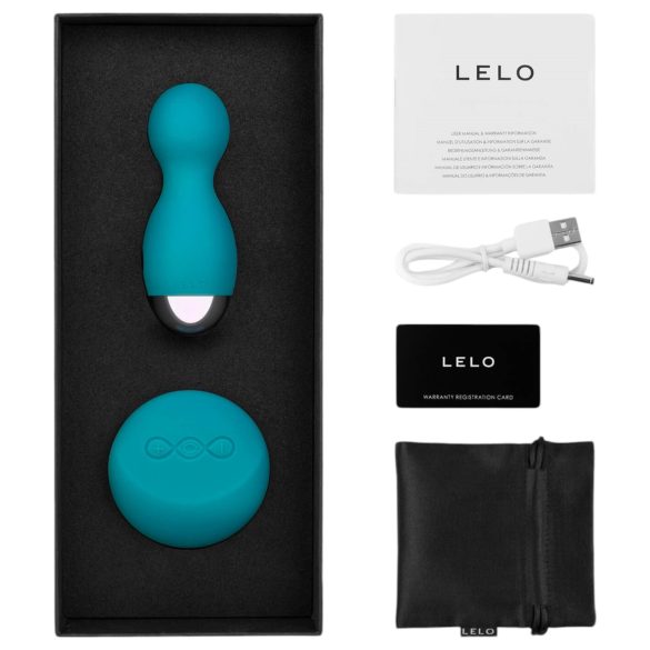 LELO Hula - ovo vibratório giratório (turquesa)