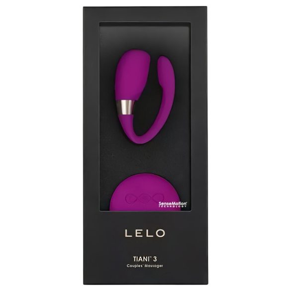 LELO Tiani 3 - vibrador casal - controle remoto - silicone roxo