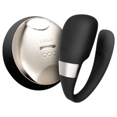   LELO Tiani 3 - vibrador para casal - controle remoto - silicone preto