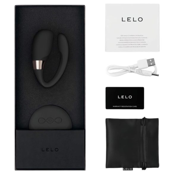 LELO Tiani 3 - vibrador para casal - controle remoto - silicone preto