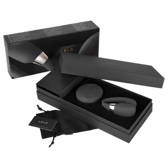 LELO Tiani 3 - vibrador para casal - controle remoto - silicone preto