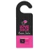 Conjunto de Dados de Sexo com Pendurador de Porta (preto-rosa)