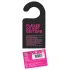 Conjunto de Dados de Sexo com Pendurador de Porta (preto-rosa)
