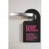 Conjunto de Dados de Sexo com Pendurador de Porta (preto-rosa)