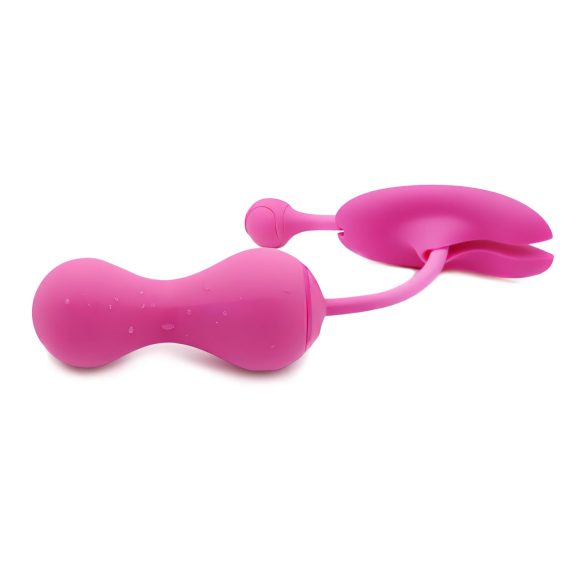 Magic Motion Kegel Master - Duo de bolas de geisha inteligentes (rosa)