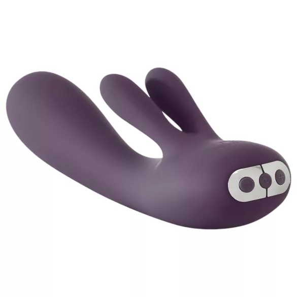 Je Joue Fifi - recarregável, à prova d'água, vibrador com estímulo ao clitóris (roxo)