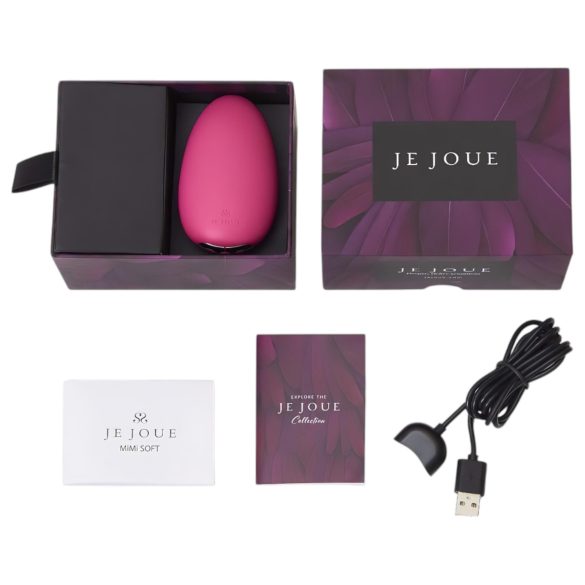 Je Joue Mimi Soft - vibrador clitóris recarregável à prova d'água - rosa